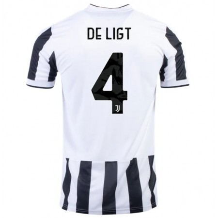 Juventus Matthijs de Ligt 4 Hjemmebanetrøje 2021-22 S/S
